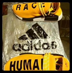 Pharrell Williams Adidas human race shoes